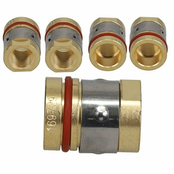 Star Tech Weld Mig Retainers Mig Adapter 169729 for Miller Welding Gun M25, M40, 5PK 169-729